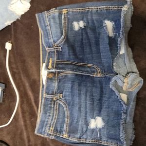 Jean shorts